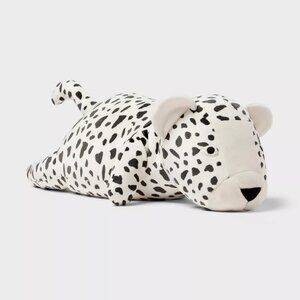 NEW Cheetah Weighted Plush Kids' Throw Pillow Black and White - Pillowfort™